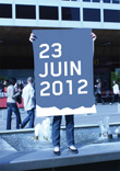 Photo d'inauguration pour le PHAKT - Centre Culturel Colombier, RENNES (35), le 23 juin 2012.