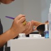 Performance de Nail Art pour l'exposition FLATLAND au PHAKT - Centre Culturel Colombier à RENNES (35). Mélanie VILLEMOT invite Ann So Nails (Chavagne - 35)