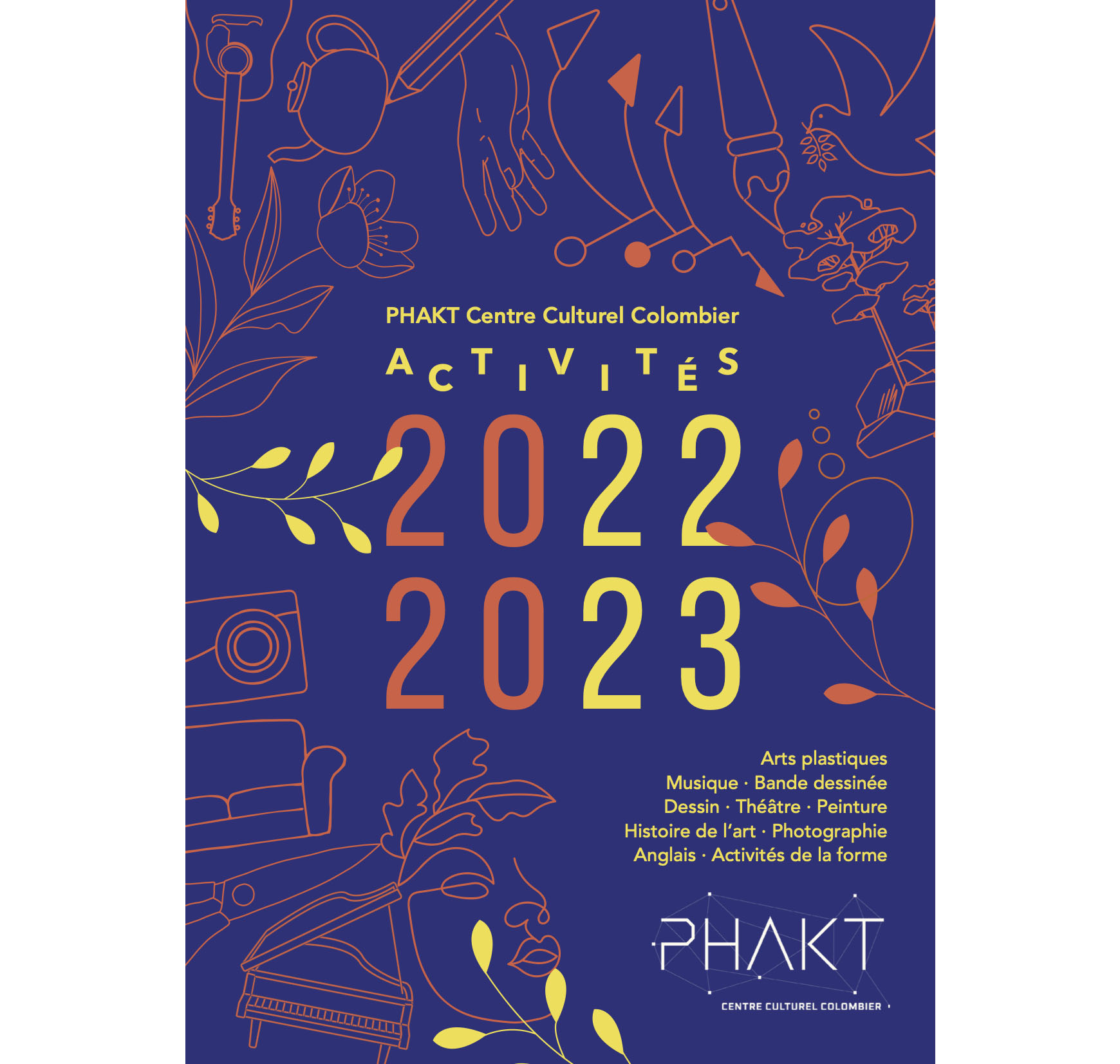 Phakt - Centre Culturel Colombier de Rennes - Brochure des activités de la saison 22-23