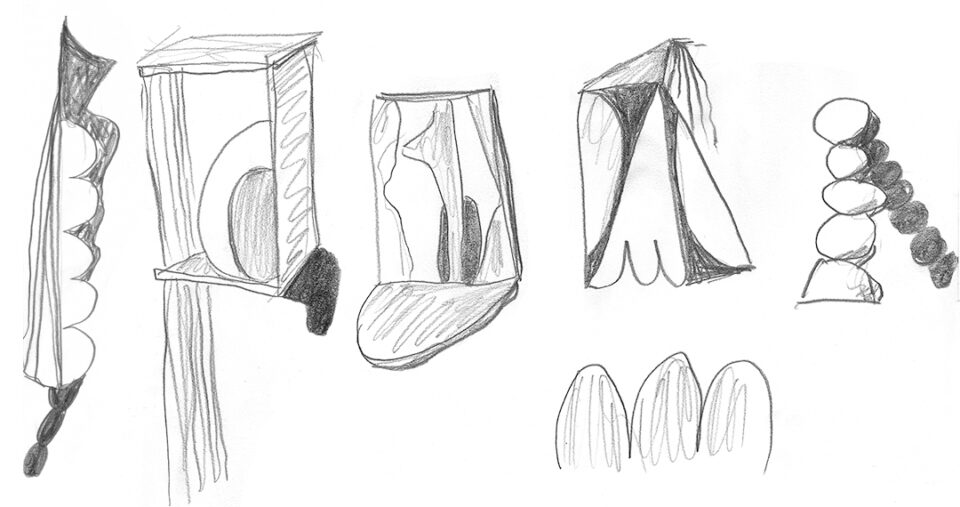 Dessin expo Variables Sarah Lück