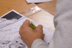 Cours de bande dessinée au PHAKT Centre Culturel Colombier de Rennes