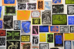 Vue exposition "Pas si bête ! Une épopée animalière", exposition des adhérents arts visuels du PHAKT - 2019