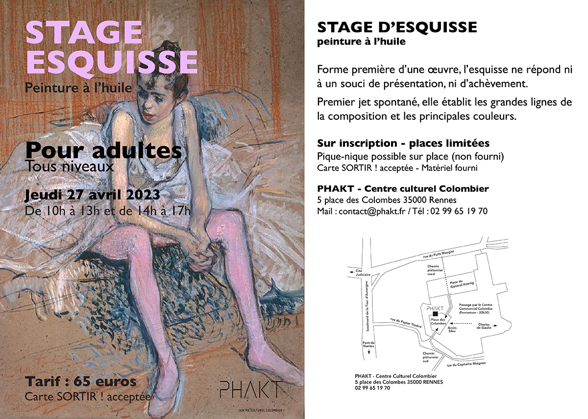Stage - L'esquisse - 1 flyer.indd